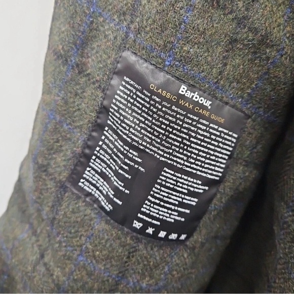 Barbour Men's Beaufort Jacket from the UK Size: XL - Color: Dark Green - Picture 14 of 14